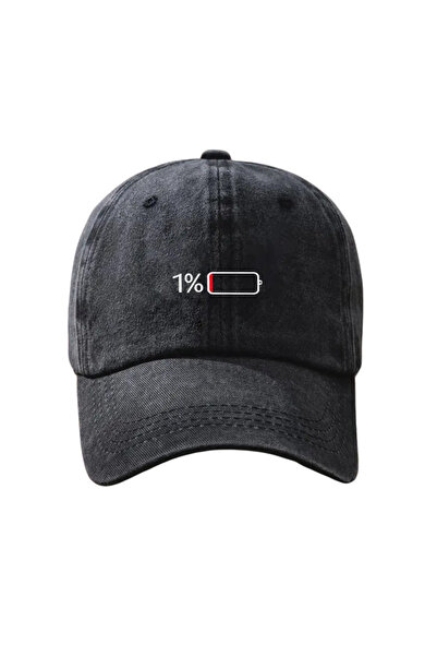 Tresore Şarjım Az Nakış Baskılı Beyzbol Şapka / %1 Nakış Şapka / Yüzde Bir Şa...