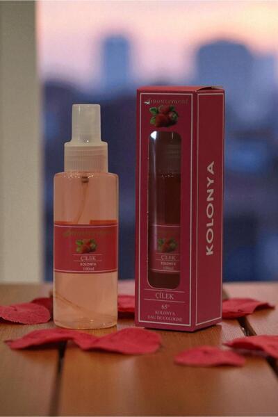 MOUVEMENT Çilek Aroması 100 ml Kolonya – Tatlı ve Enerjik Bir Ferahlık