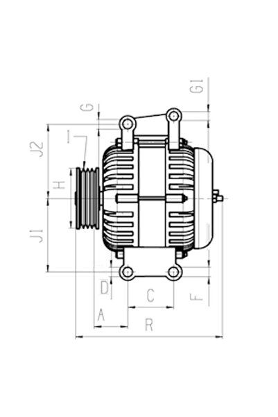 HC Cargo Generator / Alternator Ford Mondeo 3 Turnier/Mondeo 3 Limuzina
