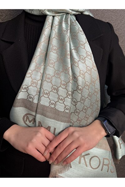 sem oyuncak Luxury Shawl Cotton Cashmere Silk Shawl 4 Seasons Mk Pattern Double-Sided 70 X 200 cm