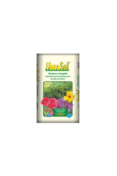 Florasol Universal potting soil, Florasol, for potted plants, 5 L