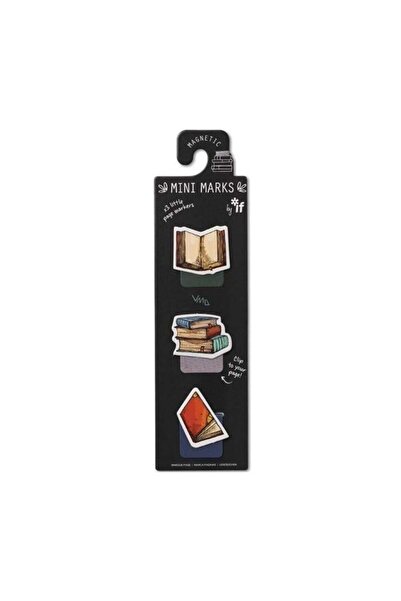 İF Mini Marks Magnetic Mini Bookmark Set of 3 Books
