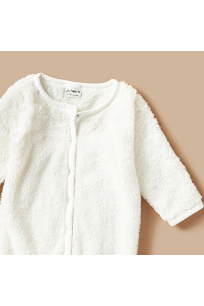 Juniors Textured Sleepsuit with Long Sleeves
