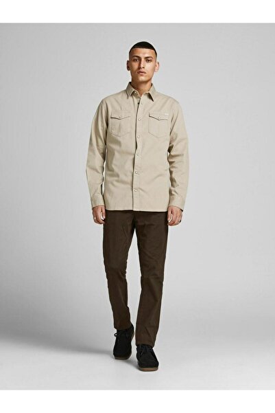 Jack & Jones Jack Jones Sheridan Erkek Jean Gömlek 12138115