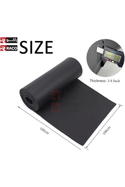 Raco Insulation Rubber Sheet (3/4" Thick) Neoprene Sponge Foam Sheet