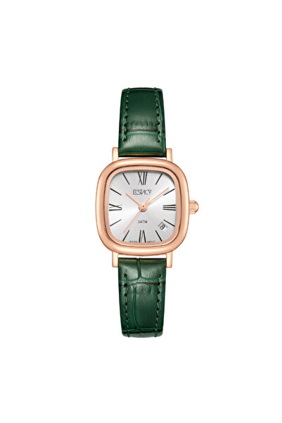 ECSTACY Women's Analog White Dial Watch - E25510-RLHW