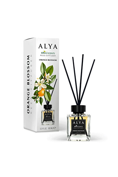 ALYA Odorizant de cameră cu bețișoare – Orange Blossom, 120 ml