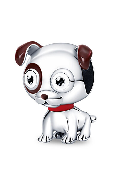 Bijuterii Nadiela Talisman Argint 925, Charm pentru bratari – Catelusul tocilar