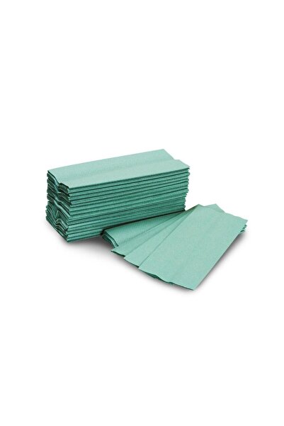 Gimihome Set prosoape de hârtie, verde, Z, 250 buc/set