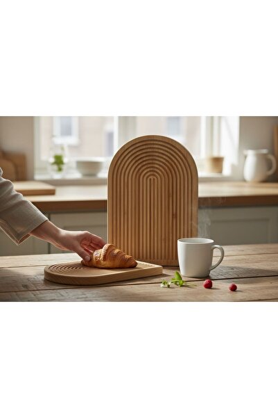 KAVEH Bamboo Carved Decorative Tray Presentation Tray Presentation Holder