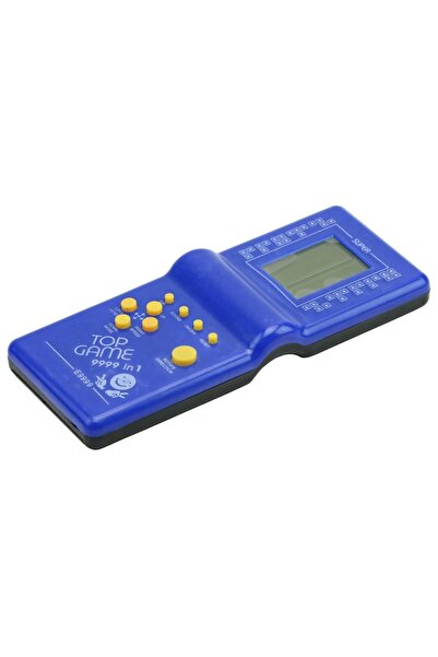 OnemisFlot Classic Tetris game console, dark blue