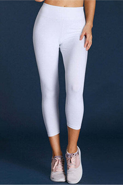 WildFashion Colanti sport trei sferturi cu talie inalta P56-2