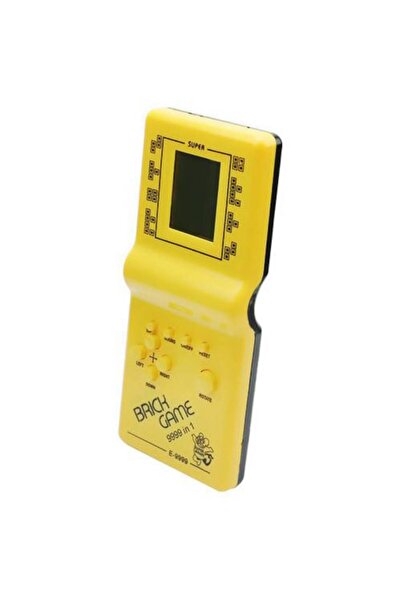 OEM Classic Brick Game Console 9999-in-1, yellow