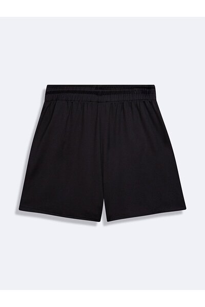 Ltb Short Black Shorts with Elastic Waist