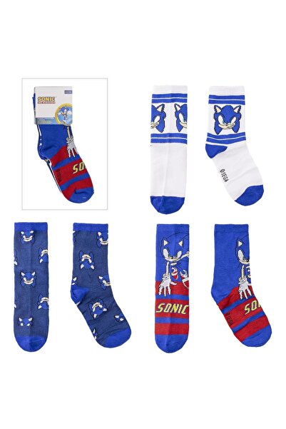 Cerda Set of 3 pairs of socks, size 27-30 EU, Cerda, Sonic