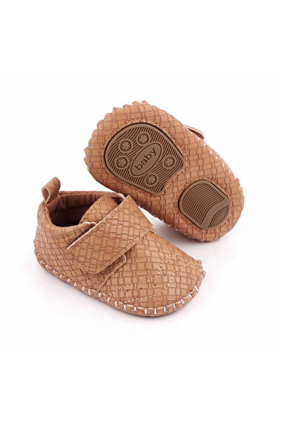 BebeNou Pantofi eleganti maro pentru bebeluși cu bareta MDd2651-2-sa29