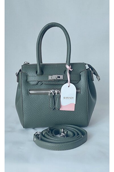 SARACH 261SV828 Model Marka Haki Renk El ve Omuz Çantası