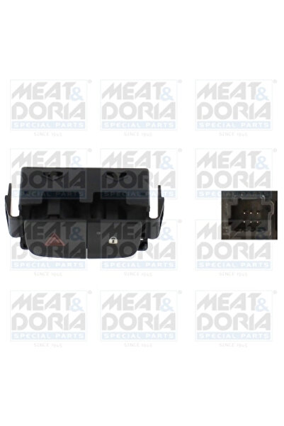 MEATDORIA Comutator Lumini De Avarie Renault Trafic 3 Bus/Trafic 3 Caroserie/...