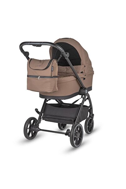 Coccolle Modular 3in1 stroller Serry Light taupe with iSize Knox Black car seat