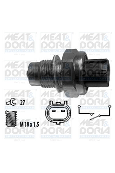 MEATDORIA Comutator Lampa Marsalier Citroen C1 Peugeot 107