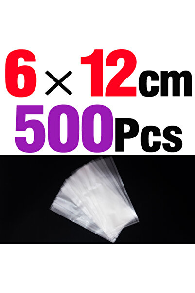 Choice 500 قطعة 6 × 12 سم MNFT 500 قطعة 8 أحجام أكياس صيد سمك الشبوط PVA سريع...
