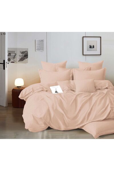 Codan Lenjerie de pat damasc premium gamă Horeca – cu elastic – 6 bucăți | 17...