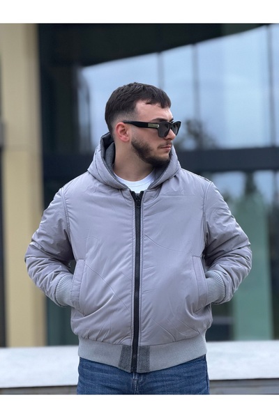 KINGAF ΑΝΔΡΙΚΟ ΜΑΚΡΥ ΠΑΛΤΟ ΔΙΠΛΗΣ ΠΛΕΥΡΑΣ