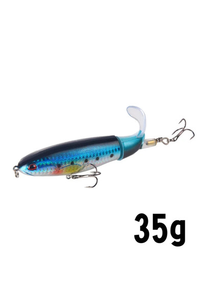 Choice 8-35 جرام 1 قطعة 10 سم/14 سم طُعم صيد السمك على سطح الماء Whopper Popp...