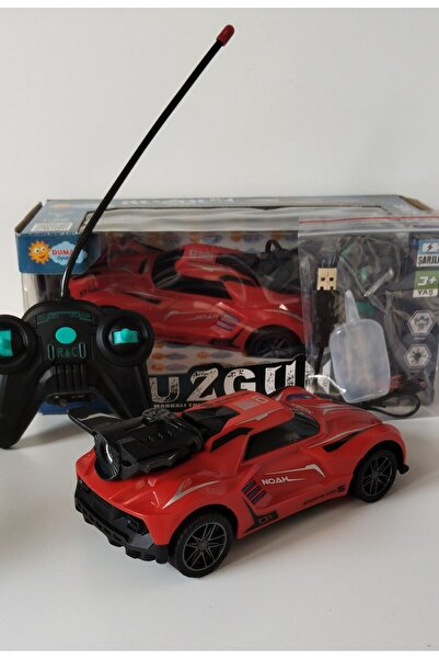 FEYSSHOP Full fonksiyon kumandalı şarjlı duman atan ışıklı süper araba .