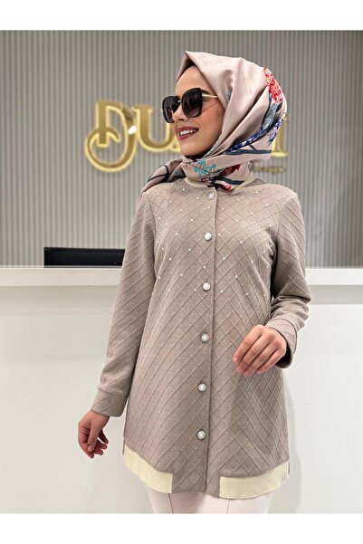 FUAT GÜRSEN Cap with Beadwork Detail