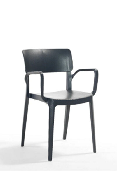 Novussi Panora 6lı Koltuk Sandalye Seti Antrasit