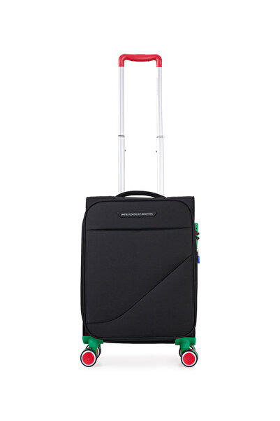 United Colors of Benetton Benetton Ekstra Hafif Lüx Kumaş 8 Tekerlekli Kabin Boy Valiz