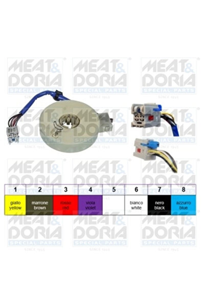 MEATDORIA Senzor Unghi Bracaj Abarth Punto Fiat Grande Punto/Panda/Punto Evo