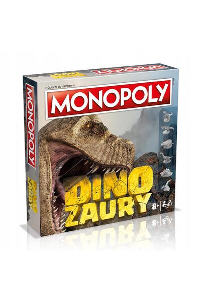 Other MONOPOLY Joc de societate cu mișcări câștigătoare cu dinozauri