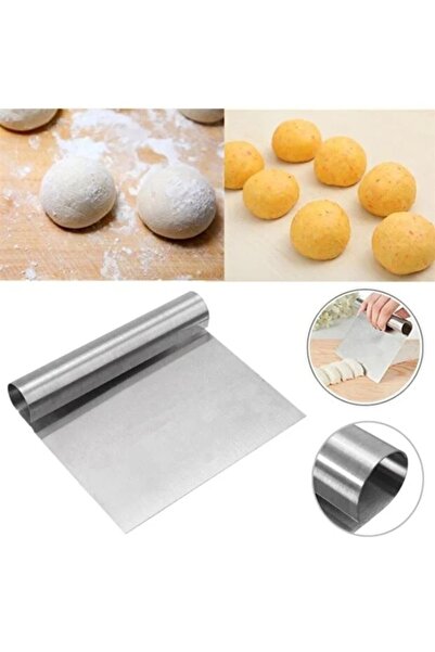MELT PASTRY Hamur Kazıyıcı ve Kesici Spatula Çelik Pasta Sıvama Aparatı 14 cm