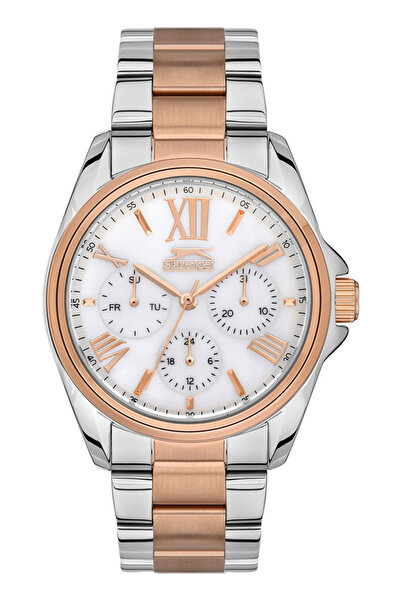 Slazenger Women's Multi Function White Dial Watch - SL.9.6542.4.04
