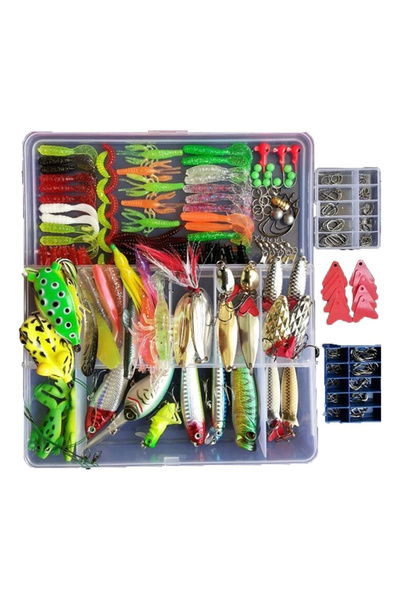 Choice مجموعة طعوم الصيد F Kit، طعوم صناعية صلبة، طعوم معدنية، ملاعق، طعوم صي...