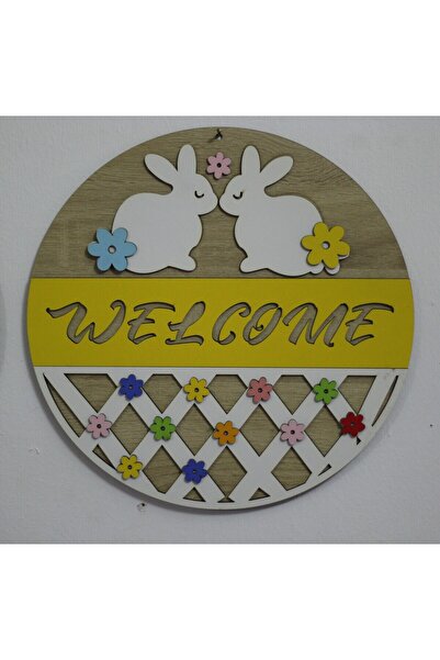 mrchediyesepeti Door Ornament with Rabbit 30 cm (Wholesale Price Different)