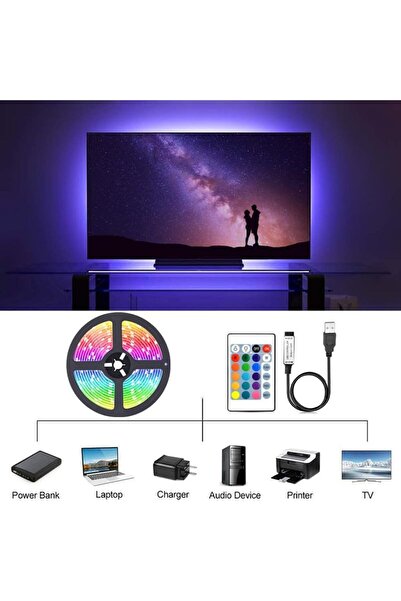 Generic 20M LED Strip Lights, Smart Light with IR Remote Control, RGB 5050