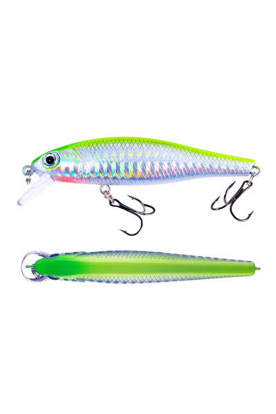 Choice طُعم صيد سمك كرانك ووبلر جيركبيت من 9 قطع، 8.8 سم، 9 جرام، إيسكا، طُعم صيد سمك اصطناعي، طُعم سباحة.