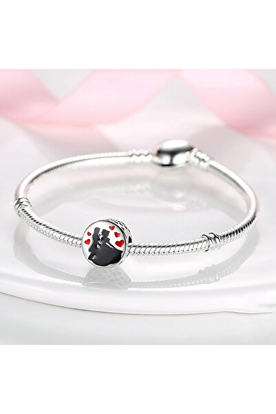 Bijuterii Nadiela 925 Silver Talisman, Charm for bracelets – Dancing Lovers