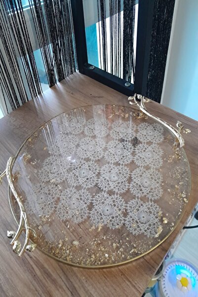 Naz Epoksi Dantel Tepsi