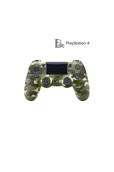 Microdigit GAMEPR Wireless Game Controller (Joystick 4) Limited Edition Green Camouflage Design Compatible with Gaming Consoles