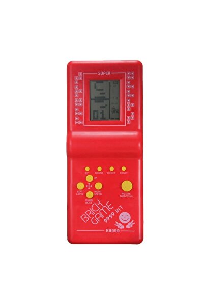 OEM Classic Brick Game Console 9999-in-1, red