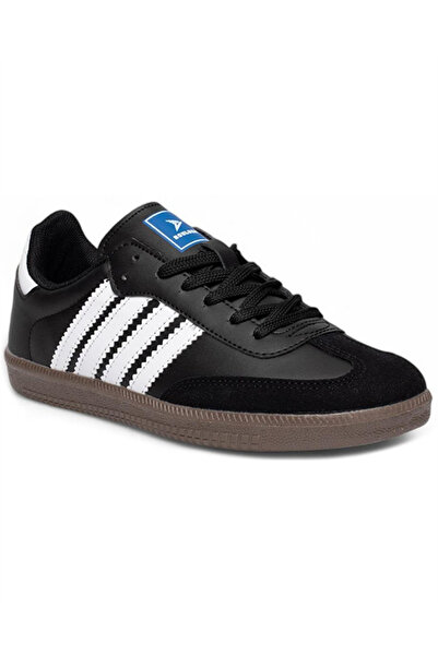 BOULDER 1726 Kadın Siyah-Beyaz (36-40) Sneaker Ayakkabı