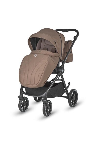 Coccolle Modular 3in1 stroller Serry Light taupe with iSize Knox Black car seat