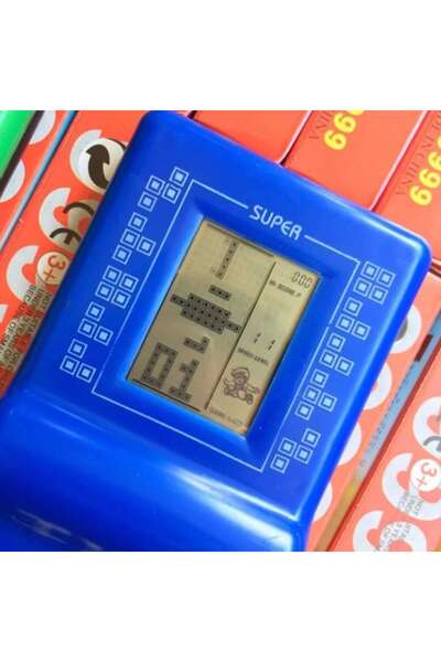 OEM Classic Tetris Game 9999-in-1 Brick Game, Blue, 18 cm, 3+ years