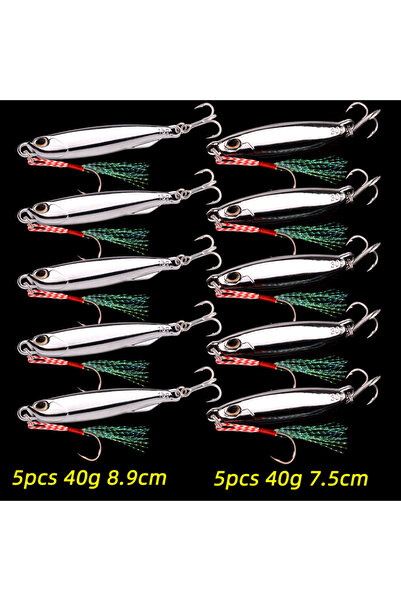 Choice 10 قطع-A-40G 10 قطع/مجموعة ملعقة معدنية مصبوبة 10 جرام 20 جرام 30 جرام...