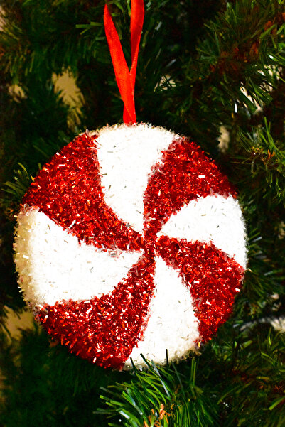 Waldern Преміум колекція 2-х блискучих цукрових прикрас Декоративні новорічні прикраси 14 см