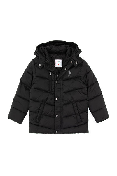 U.S. Polo Assn. Erkek Çocuk Siyah Mont 50312119-VR046
